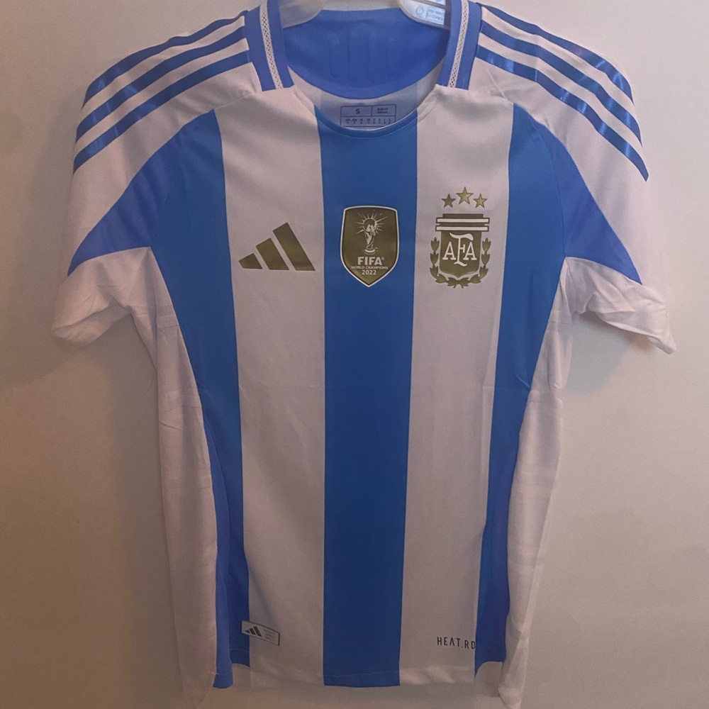 Argentina world cup 2022 home‎ jersey mens size small NWT